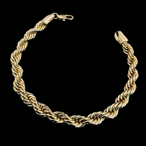 Pulsera Turbillón Oro Goldfilled – 6 mm