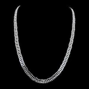 Cadena Triple Grumet Plata 925 - 7mm