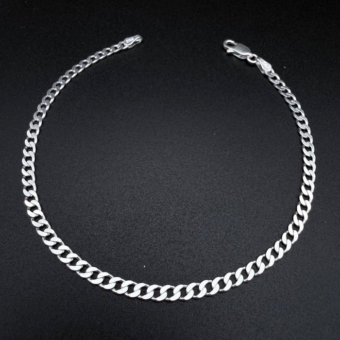 Pulsera Cubana 3mm - Plata 925 Italy – Silver Ice 01