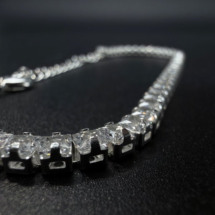 Pulsera Tennis Ajustable Plata 925 - 3,8 mm