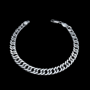 Pulsera Triple Grumet Plata 925 - 7mm