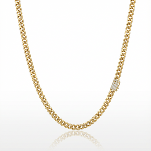 Cadena Cubana Oro Goldfilled – 5 mm