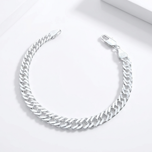 Pulsera Triple Grumet Plata 925 - 5,5 mm