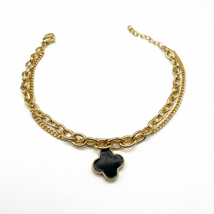Pulsera Van Cleef Ébano Oro Goldfilled