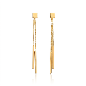 Aros Luxe Drop Oro Goldfilled